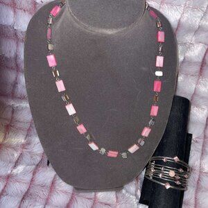 Vintage necklace and bracelet